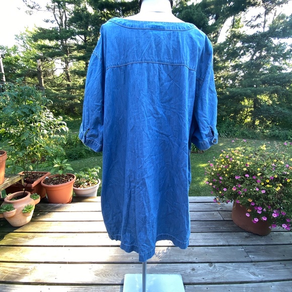 4x (30/32) Liz & Me Jean Tunic / Top / Dress - Picture 5 of 11
